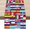 Spanish Latin American Flags Mexican Latino Heritage(Multi Color)